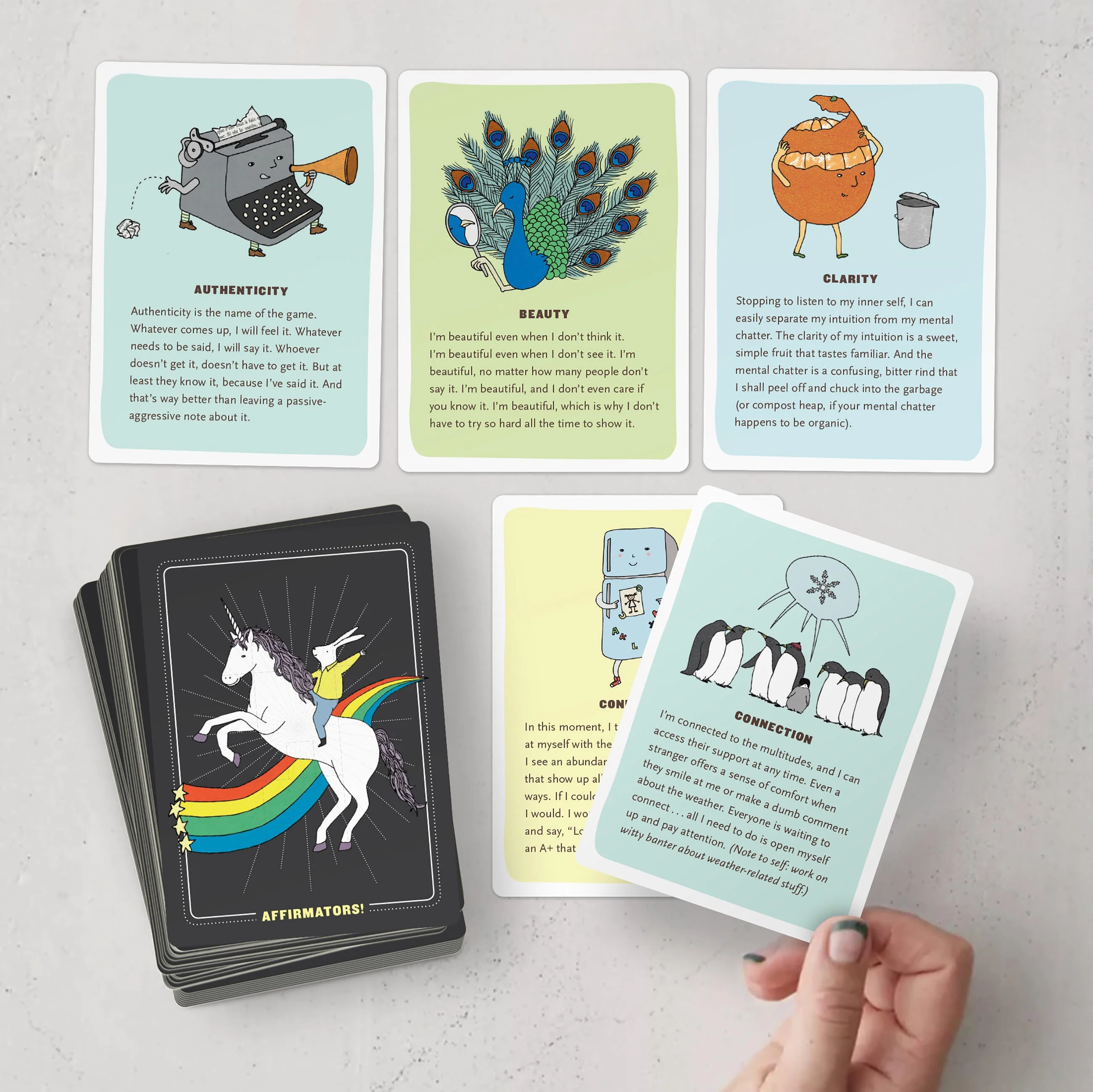 Affirmators! 50 Affirmation Cards Deck - Image 6