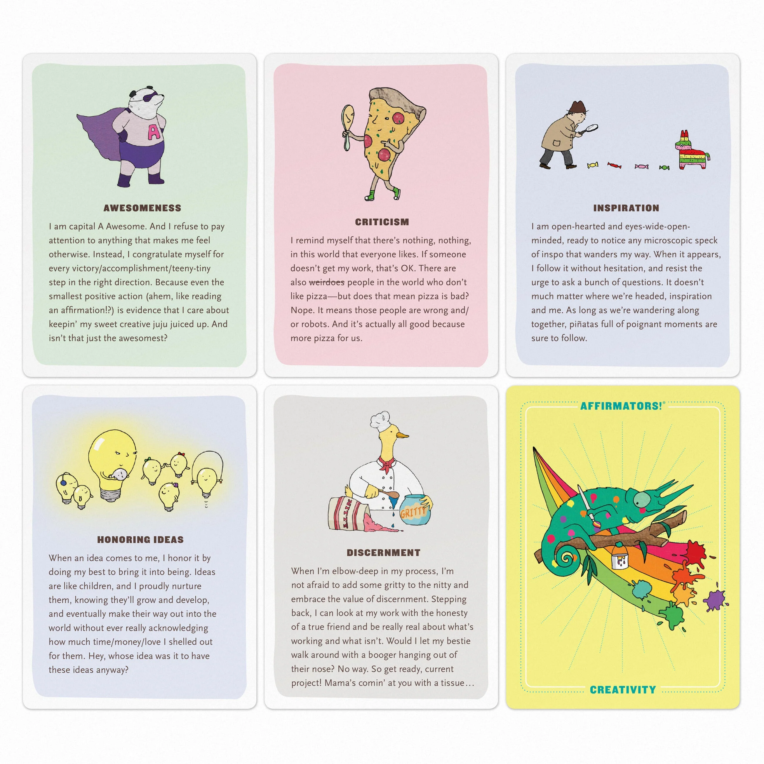 Affirmators! Creativity: 50 Affirmation Cards Deck - Image 3