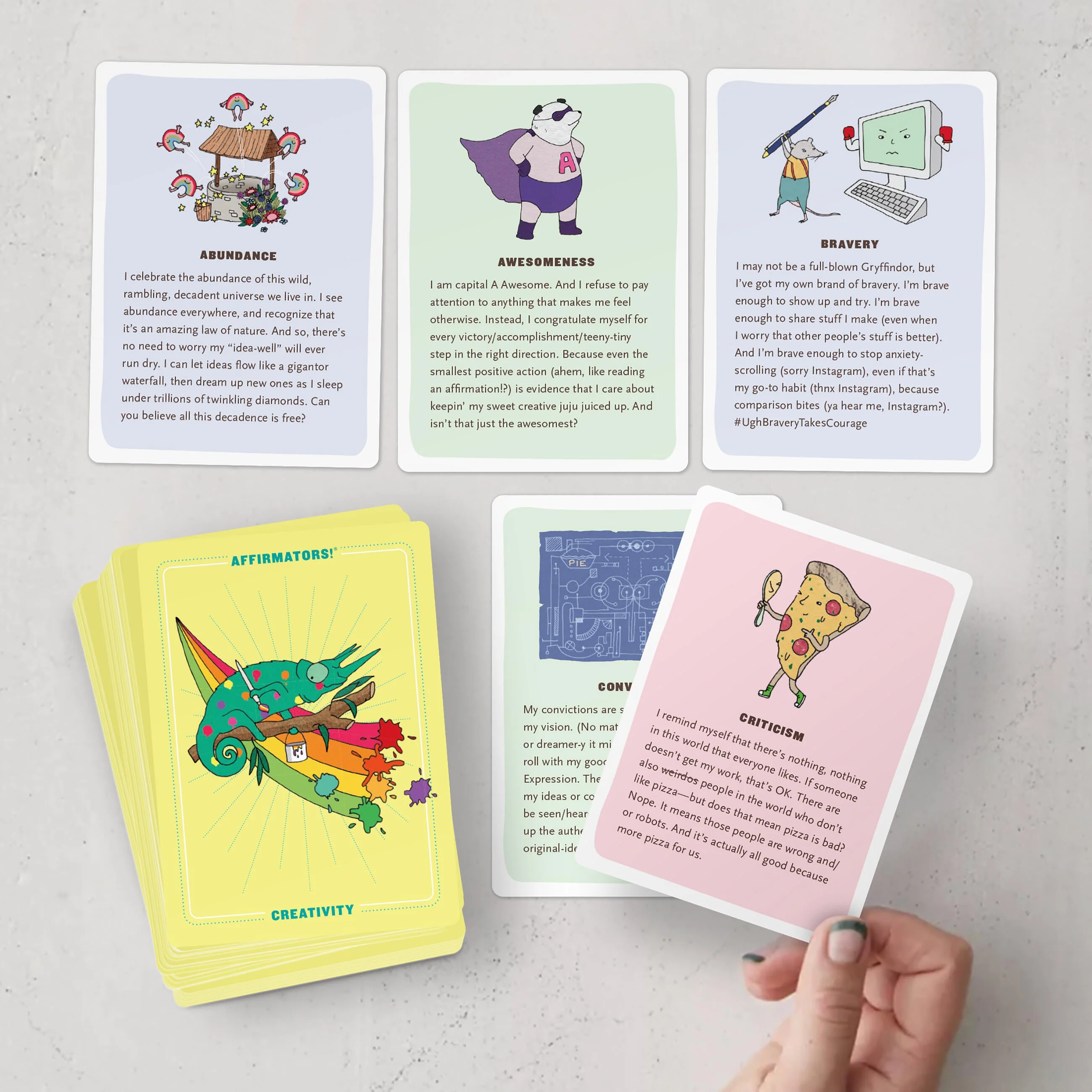 Affirmators! Creativity: 50 Affirmation Cards Deck - Image 6