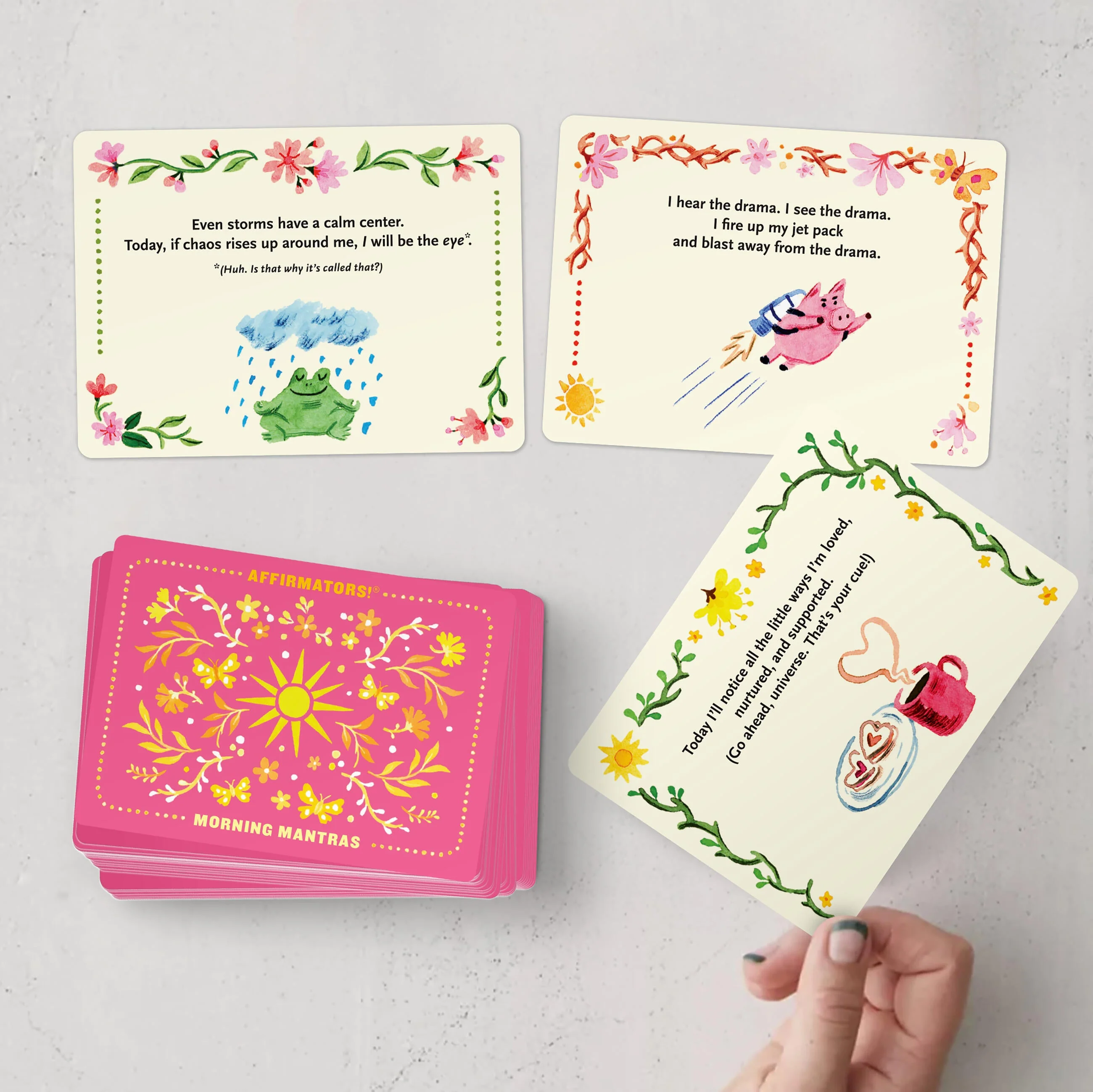 Affirmators! Mantras Morning Day Affirmation Cards Deck (30 Cards) - Image 6