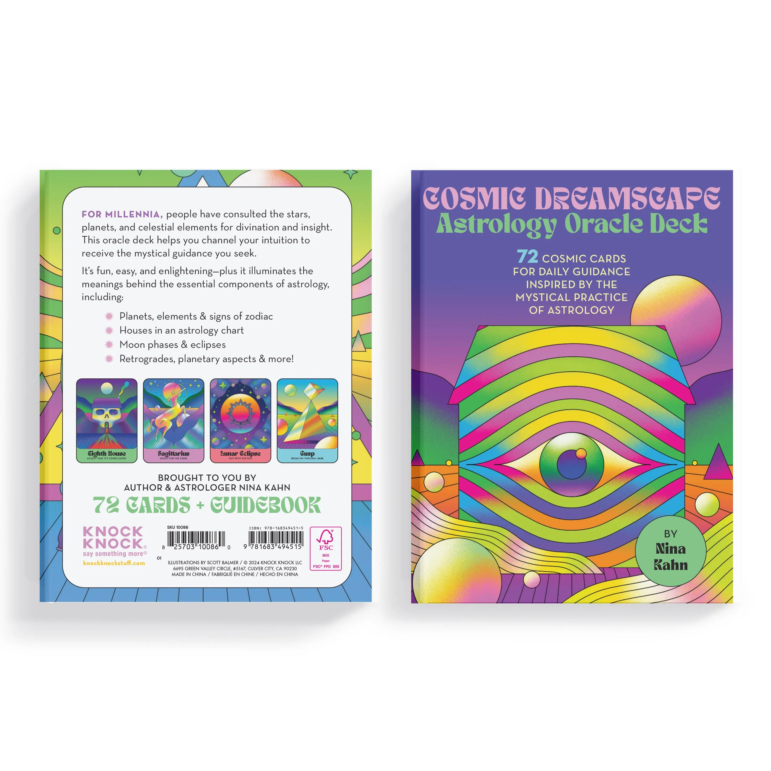 Cosmic Dreamscape Astrology Oracle Deck - Image 3