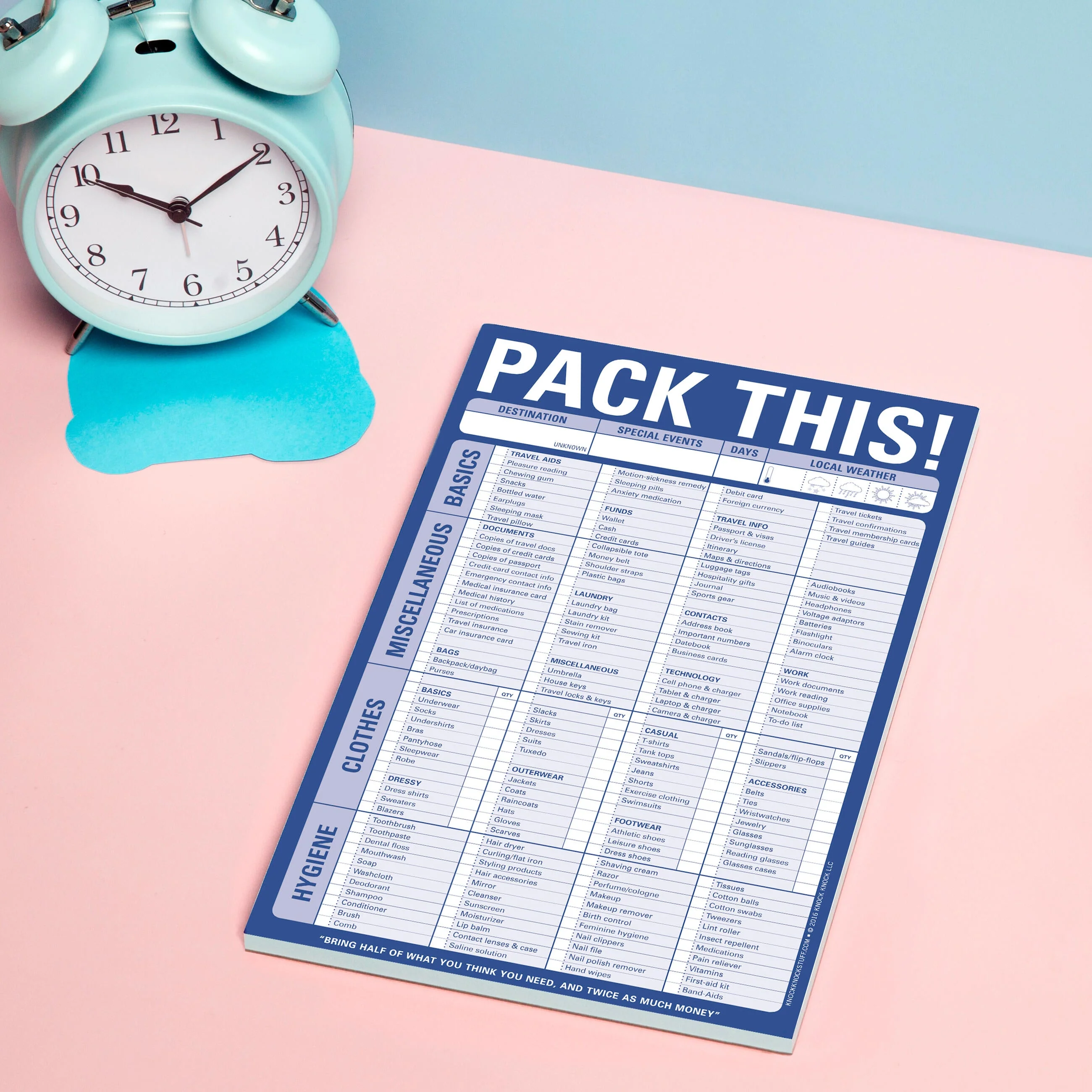Pack This! Pad (Blue) - Image 4