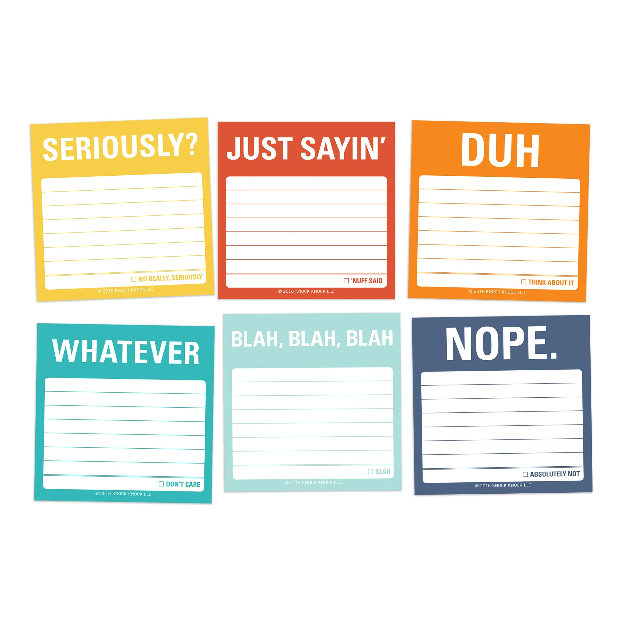 Tell It Like It Is Sticky Note Packet - Image 5