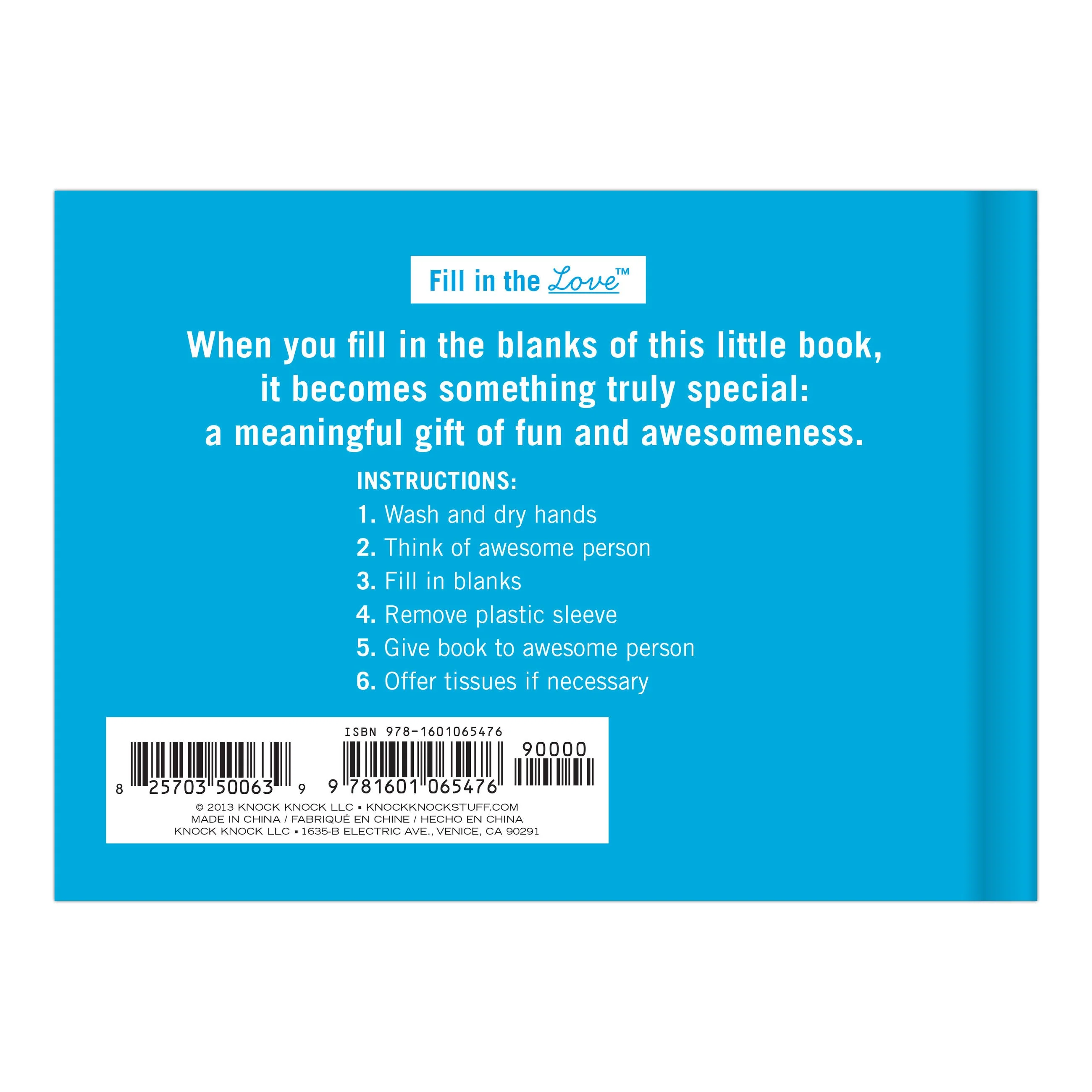 Why You're So Awesome Fill in the Love Book - Image 3